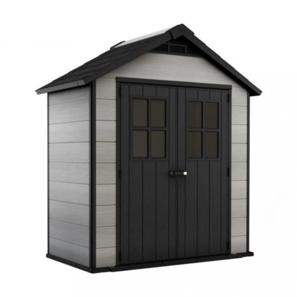 Oakland 754 festhet� m�anyag kerti t�rol� h�z barn�s sz�rke - antracit